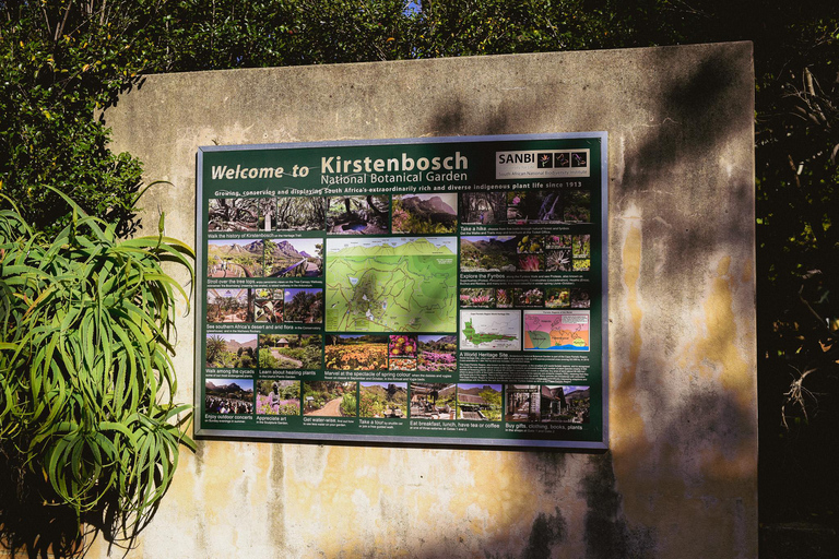 Kirstenbosch Botanical Garden and Constantia Wine Valley