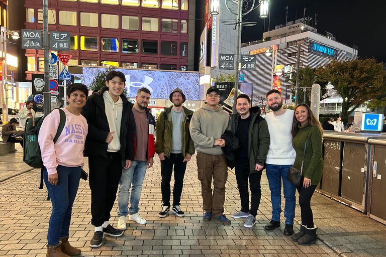 Shibuya: Local Bar Hopping Tour (eten niet inbegrepen)