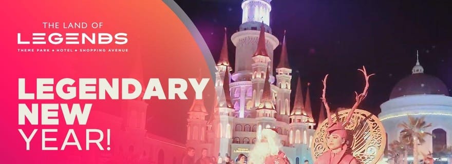 Alanya : Le spectacle nocturne légendaire du Nouvel An de The Land of Legends