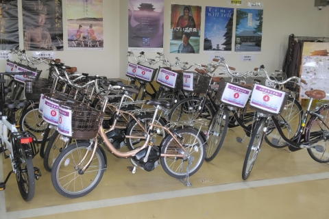 Nara Heijyo-Kyo Bike Tour dans le site inscrit au patrimoine mondial de l'UNESCOVisite à vélo de Nara Heijyo-Kyo