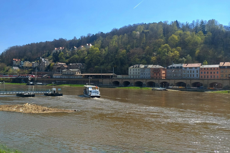From Dresden: Table mountains Lilienstein & Königstein tour
