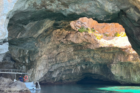 Marettimo: Island Speedboat Tour with Cave Visits & Swimming