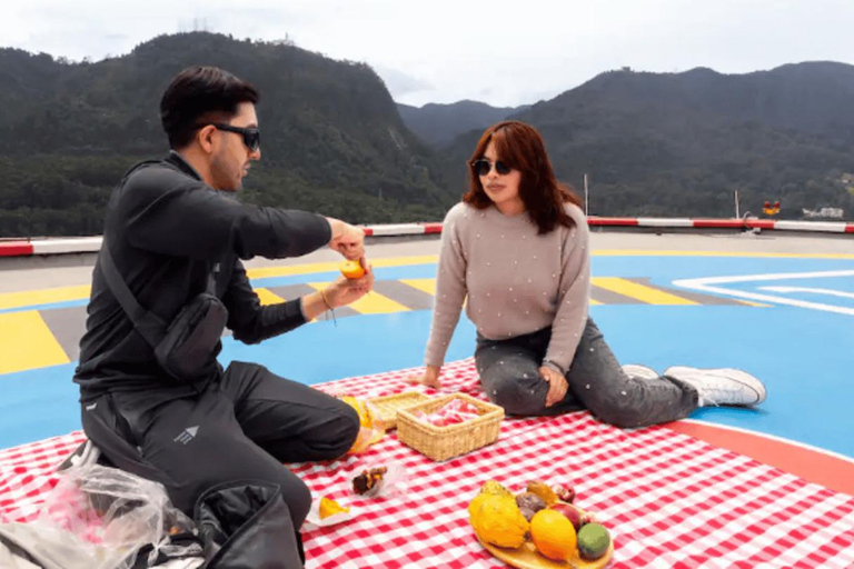 Bogota: Sky-High picnic on Bogota's highest helipad PRIVATE: Sky-High picnic on Bogota's highest helipad