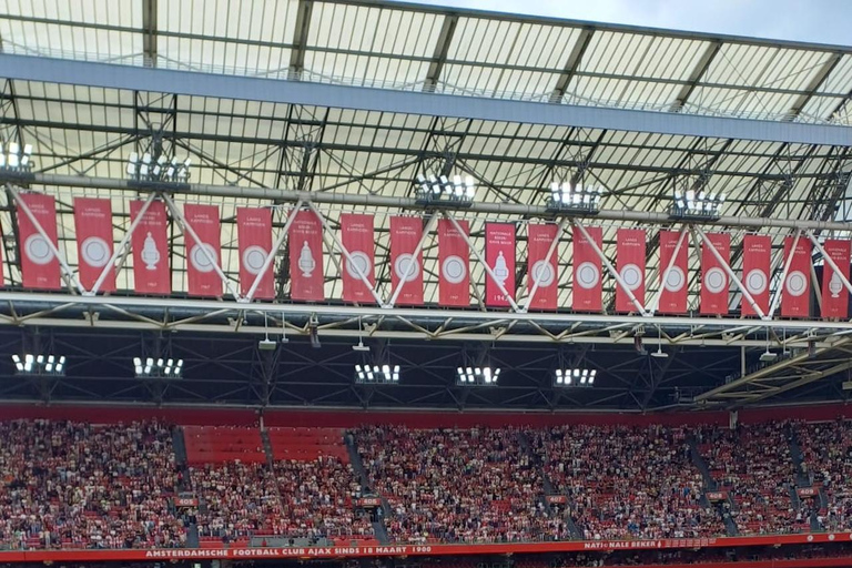 Amsterdam: Ajax Game with fans, seats and Guided City Tour