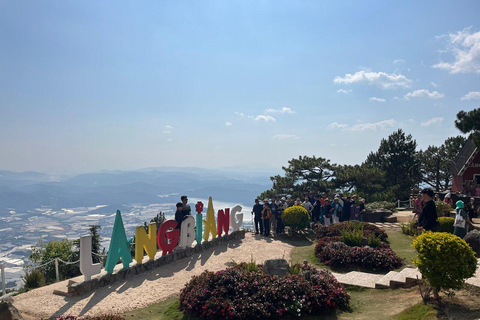 DaLat : Langbiang Moutains , Datanla Waterfall , Crazy House