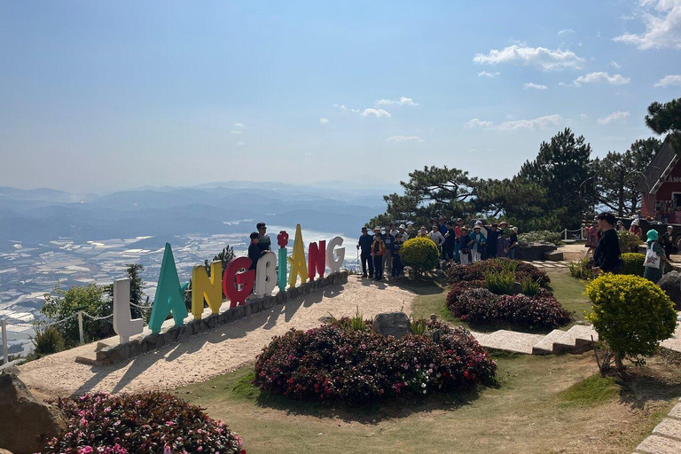 DaLat : Langbiang Moutains , Datanla Waterfall , Crazy House