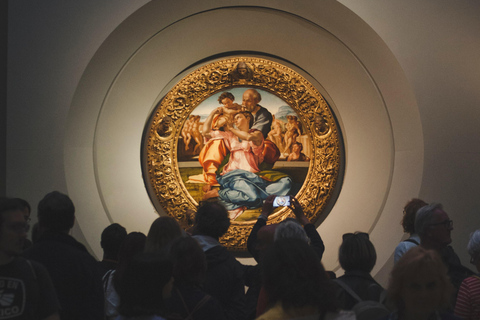 Florence : Visite guidée en petit groupe de la Galerie des Offices avec billet d&#039;entréeVisite guidée en russe