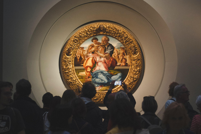 Florence : Visite guidée en petit groupe de la Galerie des Offices avec billet d&#039;entréeVisite guidée en russe