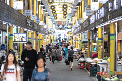 Busan : Local Market & Picnic with Riverside Cycling Tour Meeting Point 1 : Gupo Station