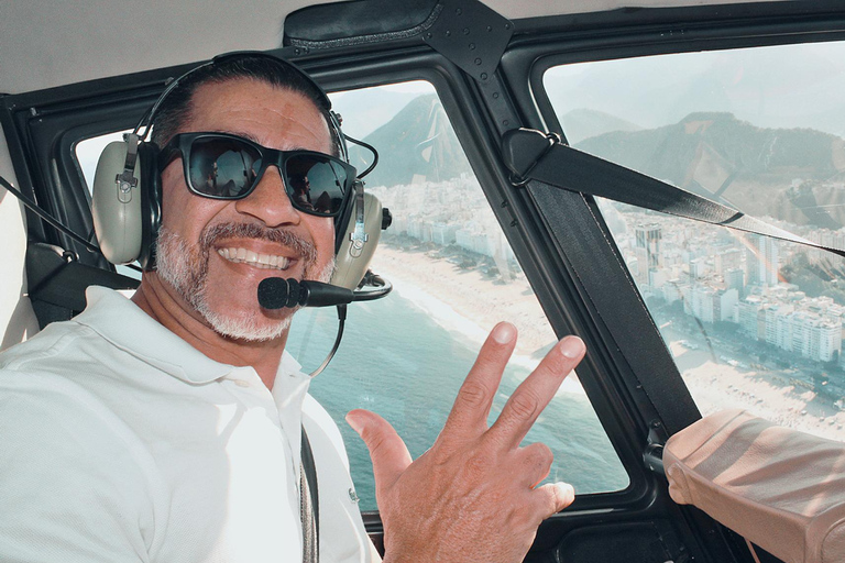 Rio de Janeiro: Passeio de helicóptero pelo Cristo Redentor Tour Compartilhado de 20 minutos