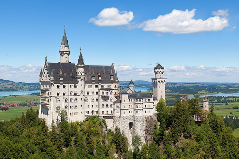 Vanuit München: Naar kasteel Neuschwanstein, Linderhof, Oberammerg