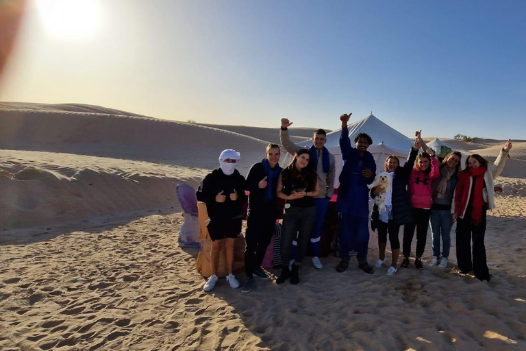 bivouac dans le desert