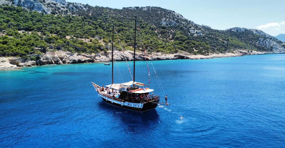 3-Island Cruise to Agistri, Moni & Aegina with Lunch — a boat tour from Athens, Greece