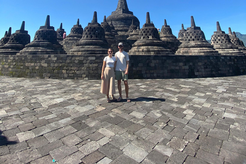 Yogyakarta Airport: Borobudur Climb & Prambanan Guided Tour