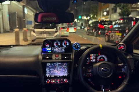Tokyo: Daikoku PA & Shibuya Private Tour in a 500hp WRX STI