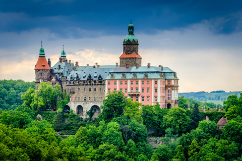 Wrocław: Till projektet Riese och rundtur i slottet Książ