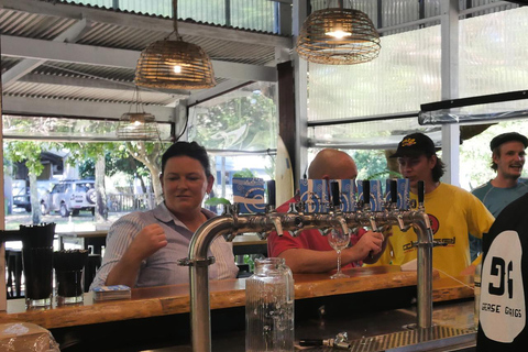 Brisbane: Passeio pelos pubs da ilha com almoço e barco de alta velocidade