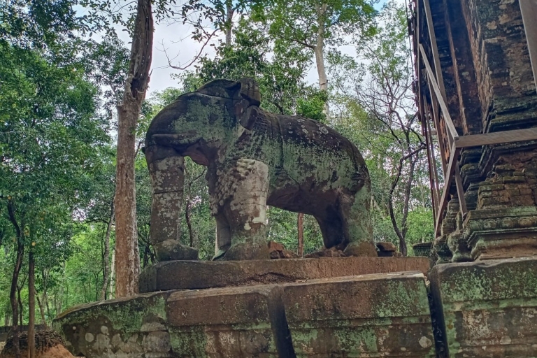 Excursion de deux jours à Koh Ker, Preah Vihear et Khmer Rough Home