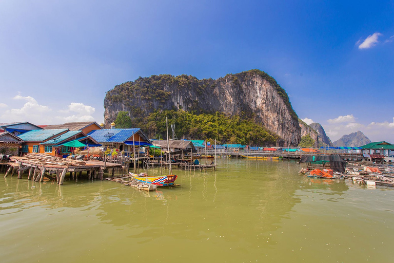 James Bond et visite de la baie de Phang Nga en bateau à rames au départ de Phuket