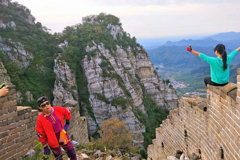 Tour en grupo reducido de senderismo de la Gran Muralla de Jiankou a Mutianyu