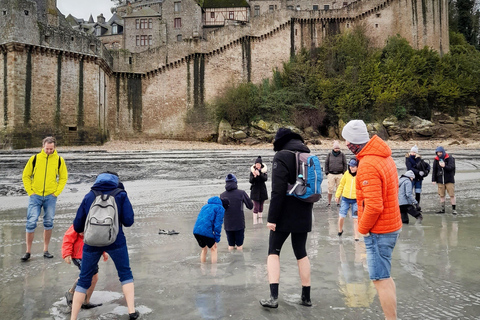 Mont-saint-Michel: begeleide wandeling aan de voet van de Merveille