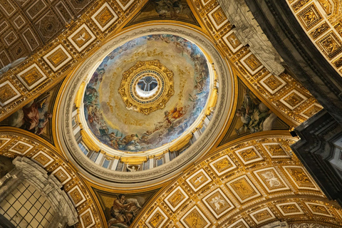 St.Peters basilica, Vatican Grottoes, Tomb of St. Peter Tour Dome Access