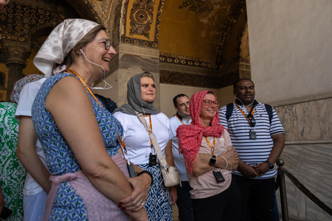 Istanbul : Visite de Sainte-Sophie et de la Citerne Basilique avec billets