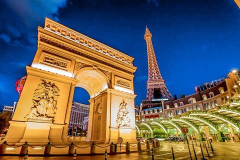 Las Vegas: entrada al mirador de la Torre Eiffel