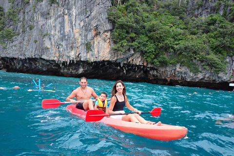 Koh Phi Phi : Passeio de barco pirata com snorkeling e caiaque