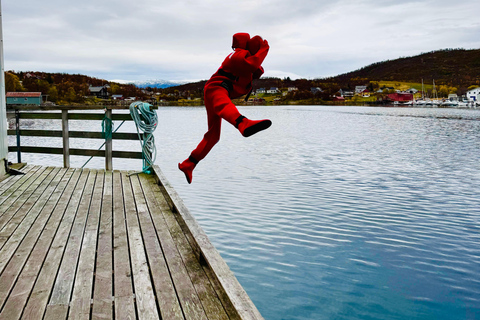 Tromsø: Ice Floating in Survival Suit
