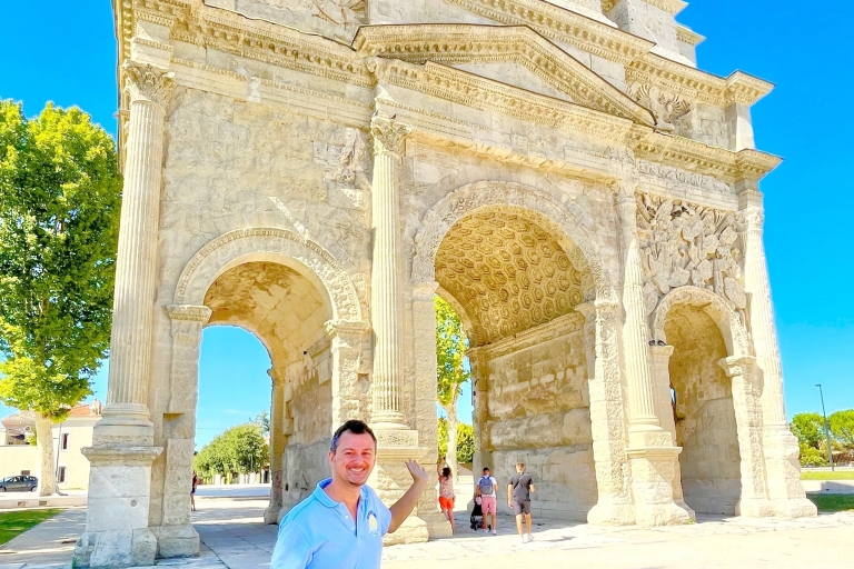 Ab Avignon: Römische Provence-Tour um Nîmes und OrangeAb Avignon: Ganztagestour in der römischen Provence