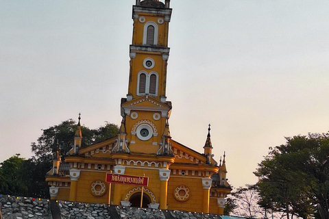 Twilight Tour of Ayutthaya: Big Buddha & Scenic Boat Ride "Twilight Tour of Ayutthaya: Big Buddha & Scenic Boat Ride"
