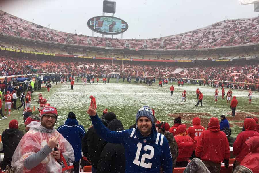 Footballspiel der Kansas City Chiefs im Arrowhead Stadium. Foto: GetYourGuide Footballspiel der Kansas City Chiefs im Arrowhead Stadium. Foto: GetYourGuide