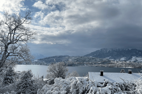 Superbe promenade à travers Lucerne avec des lieux d&#039;intérêt