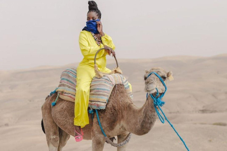 Marrakech: Camel & Quad Bike Tour with Sunset, Dinner & Show