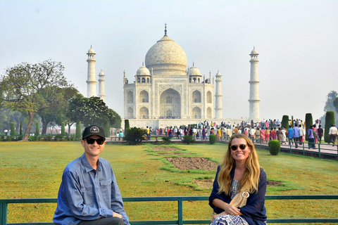 From Delhi or Agra: Taj Mahal and Fatehpur Sikri Guided Tour From Agra: Tour with AC Car, Driver, Guide & Entry fees