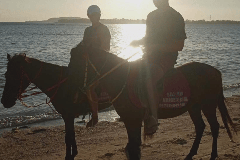 Gili Air: Aventura de 1 hora a caballo