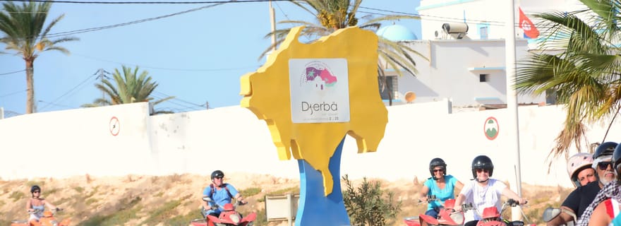 Explorez Djerba en quad – Aventure d'une demi-journée