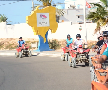 Djerba half day Quad tour 03H30