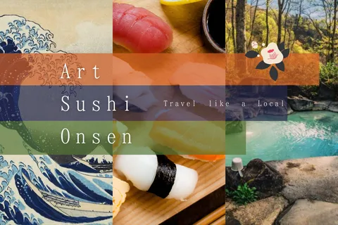 Private Sushi-Tour in Nagano mit Ukiyo-e-Kunst und wilden Onsen