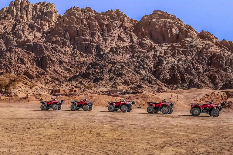 Sharm El-Sheikh: ATV Desert Morning Quad Safari Adventure 2 People ( 1 DBL QUAD )