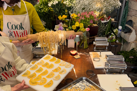 Rome: Pasta & Tiramisu Cooking Class Near the Vatican with Wine & Gelato Rome: Pasta & Tiramisu Cooking Class with Fine Wine, Gelato, and Limoncello