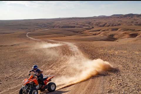 Marrakech: Agafay Desert Quad & Camel Rides With Dinner Show