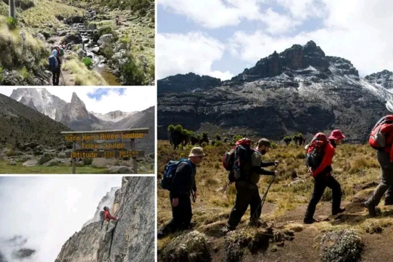 Von Nairobi aus: Mount Kenia 4-tägiges Wanderabenteuer