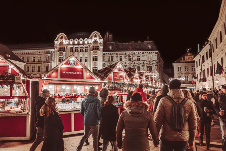 From Vienna: Bratislava & Budapest Christmas Markets Tour