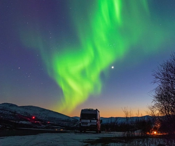Recorrido fotográfico de caza de auroras