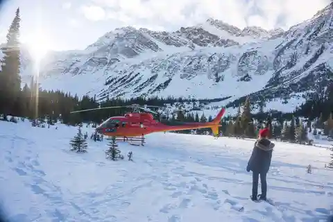 Montanhas Rochosas Canadianas: Passeio de Helicóptero pelas Bolhas de Gelo do Lago Abraham