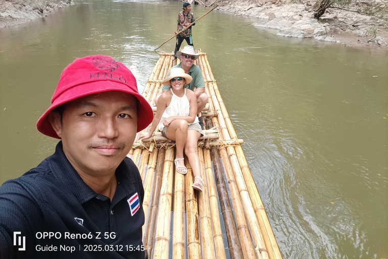 Chiang Mai: Private Jungle Trek and Bamboo Rafting Tour