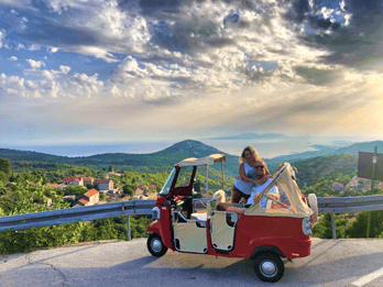 Hvar: Excursión en Tuk Tuk por la isla
