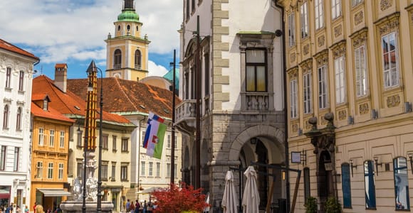 Ljubljana: 2,5h Rundgang mit ortskundigem Guide Ljubljana: 2,5h Rundgang mit ortskundigem Guide